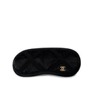 CHANEL Cosmetic Cases Black 22P CC Travel Pouch With Sleep Mask - Redeluxe