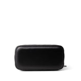 CHANEL Cosmetic Cases Black Black Lambskin Quilted Pearl Crush Vanity Case With Chain Antique Gold - Redeluxe