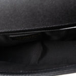 CHANEL Crossbody Black Caviar Chevron Boy Bag Medium Entwined Leather Aged Gold Hardware - Redeluxe
