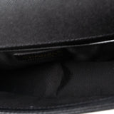 CHANEL Crossbody Black Caviar Chevron Boy Bag Medium Entwined Leather Aged Gold Hardware - Redeluxe