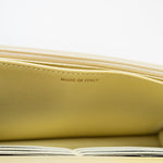 CHANEL Crossbody Yellow 23S Iridescent Yellow Lambskin Quilted Wallet On Chain (WOC) Light Gold Hardware - Redeluxe
