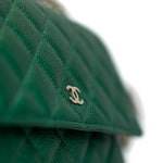 CHANEL Handbag 18S Emerald Green Caviar Quilted Wallet on Chain (WOC) - Redeluxe