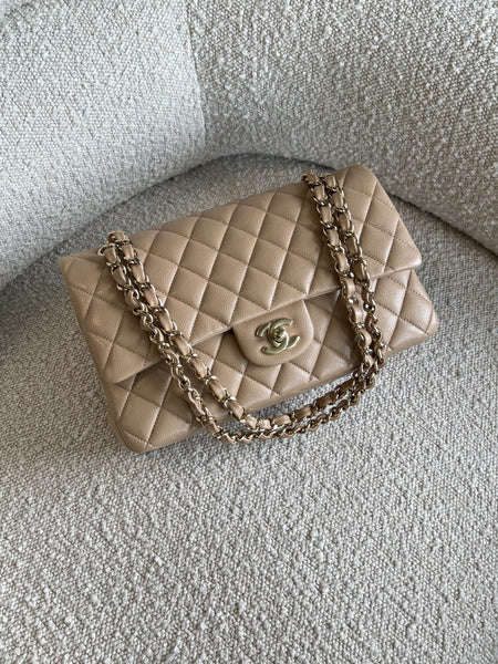 Rページ✨️BEIGE/ M chanel-handbag-19b-dark-beige-