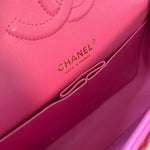 CHANEL Handbag 19C Pink Caviar Quilted Classic Flap Medium LGHW - Redeluxe