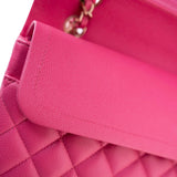 CHANEL Handbag 19C Pink Caviar Quilted Classic Flap Medium LGHW - Redeluxe