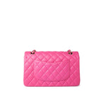 CHANEL Handbag 19C Pink Caviar Quilted Classic Flap Medium LGHW - Redeluxe