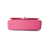 CHANEL Handbag 19C Pink Caviar Quilted Classic Flap Medium - Redeluxe