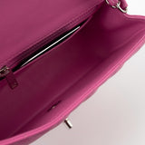 CHANEL Handbag 19C Pink Lambskin Quilted Mini Rectangular Flap SHW - Redeluxe