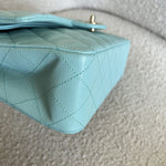 CHANEL Handbag 19C Tiffany Blue  Caviar Quilted Classic Flap Medium LGHW - Redeluxe