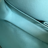 CHANEL Handbag 19C Tiffany Blue  Caviar Quilted Classic Flap Medium LGHW - Redeluxe