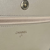 CHANEL Handbag 19K Beige and Black Houndstooth Tweed WOC - Redeluxe