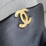 CHANEL Handbag 20C Black Lambskin Quilted 19 Flap Medium/Large Mixed Hardware - Redeluxe
