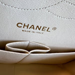 CHANEL Handbag 20C Light Beige Caviar Quilted Jumbo Classic Flap LGHW - Redeluxe