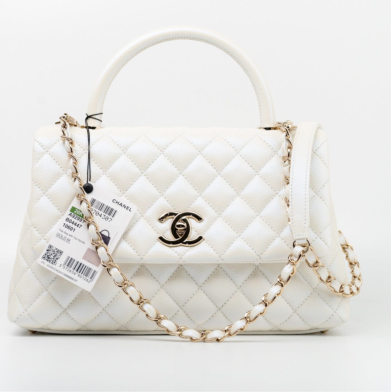 Chanel iridescent white 2025