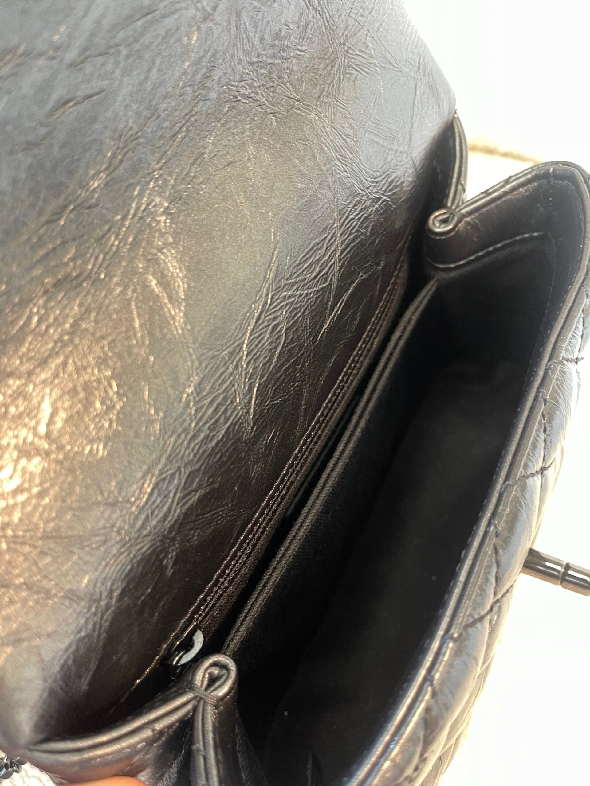 20P So Black Calfskin Quilted Coco Handle Small with Black