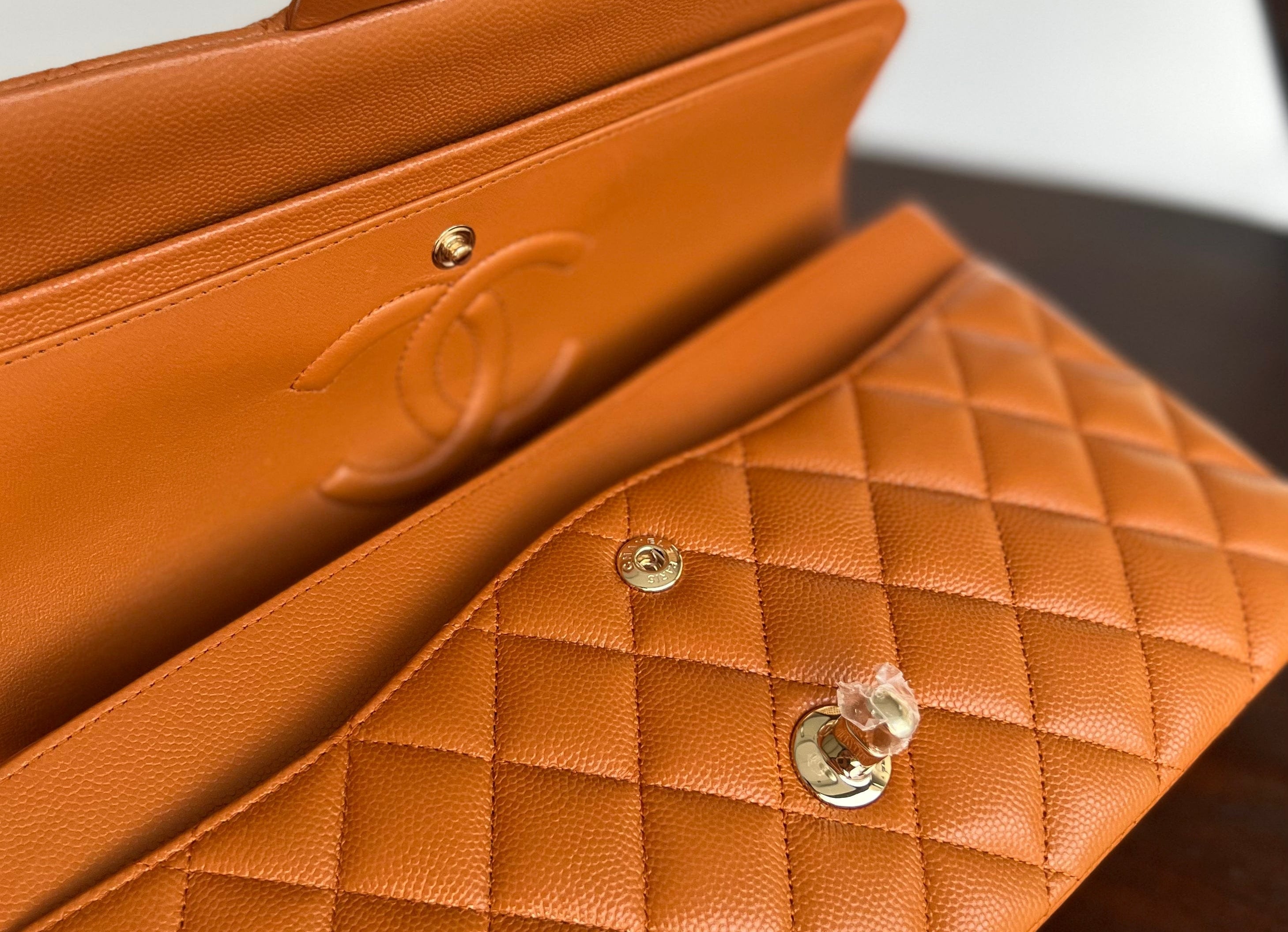 Buy CHANEL Classic Medium Double Flap 21A Light Brown Buy CHANEL Classic Medium Double Flap 21A Light Brown