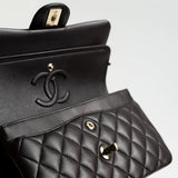 CHANEL Handbag 21A Dark Brown Lambskin Quilted Classic Flap  Small LGHW - Redeluxe