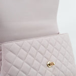 CHANEL Handbag 21A Lilac Coco Handle Medium (Old Small) LGHW - Redeluxe
