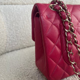 CHANEL Handbag 21A Pink Caviar Quilted Classic Flap Small - Redeluxe