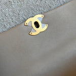CHANEL Handbag 21B Beige Lambskin Quilted 19 Flap Medium/Large Mixed Hardware - Redeluxe