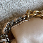 CHANEL Handbag 21B Beige Lambskin Quilted 19 Flap Medium/Large Mixed Hardware - Redeluxe