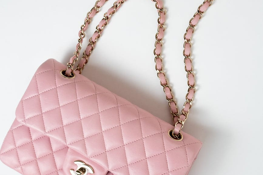 CHANEL Handbag 21S Light Pink Lambskin Quilted Classic Flap Small - Redeluxe