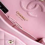 CHANEL Handbag 21S Light Pink Lambskin Quilted Classic Flap Small - Redeluxe