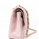 CHANEL Handbag 21S Pink Clair Caviar Classic Flap Quilted Medium LGHW - Redeluxe
