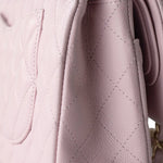 CHANEL Handbag 21S Pink Clair Caviar Classic Flap Quilted Medium LGHW - Redeluxe