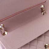 CHANEL Handbag 21S Pink Clair Caviar Classic Flap Quilted Medium LGHW - Redeluxe