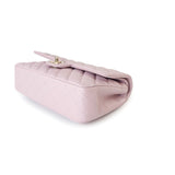 CHANEL Handbag 21S Pink Clair Caviar Classic Flap Quilted Medium LGHW - Redeluxe