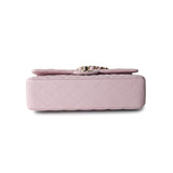 CHANEL Handbag 21S Pink Clair Caviar Classic Flap Quilted Medium LGHW - Redeluxe