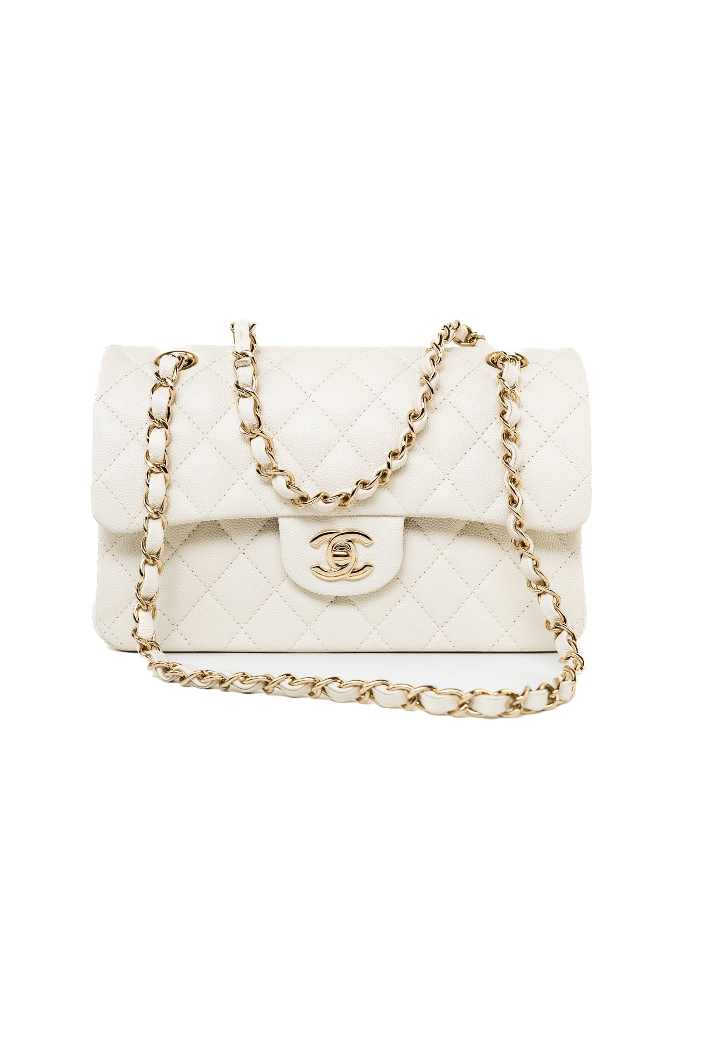 VIP✨顧客限定✨非売品 cHaNeL✨ホワイト キルティングバッグkr CHANEL ホワイトキルティングバッグ ノベルティ - メルカリ