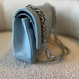 CHANEL Handbag 22P Light Blue Caviar Quilted Classic Flap Medium LGHW - Redeluxe