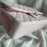 CHANEL Handbag 22P Light Pink Caviar Quilted Classic Flap Medium LGHW - Redeluxe