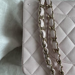 CHANEL Handbag 22P Light Pink Caviar Quilted Classic Flap Medium LGHW - Redeluxe