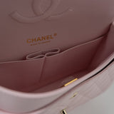 CHANEL Handbag 22P Light Pink Caviar Quilted Classic Flap Medium LGHW - Redeluxe