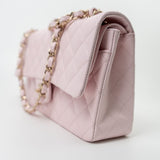 CHANEL Handbag 22P Light Pink Caviar Quilted Classic Flap Medium LGHW - Redeluxe