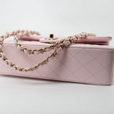 CHANEL Handbag 22P Light Pink Caviar Quilted Classic Flap Medium LGHW - Redeluxe