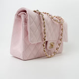 CHANEL Handbag 22P Light Pink Caviar Quilted Classic Flap Medium LGHW - Redeluxe