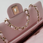 CHANEL Handbag 22P Light Pink Caviar Quilted Classic Flap Medium LGHW - Redeluxe