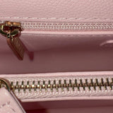 CHANEL Handbag 22P Light Pink Caviar Quilted Coco Handle Medium LGHW - Redeluxe