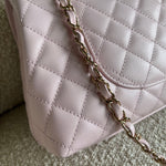 CHANEL Handbag 22P Light Pink Caviar Quilted Coco Handle Medium LGHW - Redeluxe