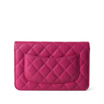 CHANEL Handbag 22P Pink Caviar Quilted Wallet on Chain Light Gold Hardware - Redeluxe