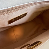 CHANEL Handbag 22P White Lambskin Quilted 19 Flap Small MHW - Redeluxe