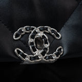 CHANEL Handbag 22S Black Lambskin Quilted 19 Flap Small Mixed Reverse Hardware - Redeluxe
