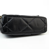 CHANEL Handbag 22S Black Lambskin Quilted 19 Flap Small Mixed Reverse Hardware - Redeluxe