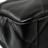 CHANEL Handbag 22S Black Lambskin Quilted 19 Flap Small Mixed Reverse Hardware - Redeluxe