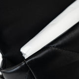 CHANEL Handbag 22S Black Lambskin Quilted 19 Flap Small Mixed Reverse Hardware - Redeluxe