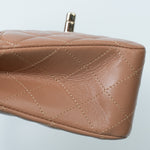 CHANEL Handbag 22S Caramel Lambskin Quilted Classic Flap Medium LGHW - Redeluxe